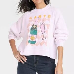 NWT! Women’s Sante Champagne  Graphic Sweatshirt.